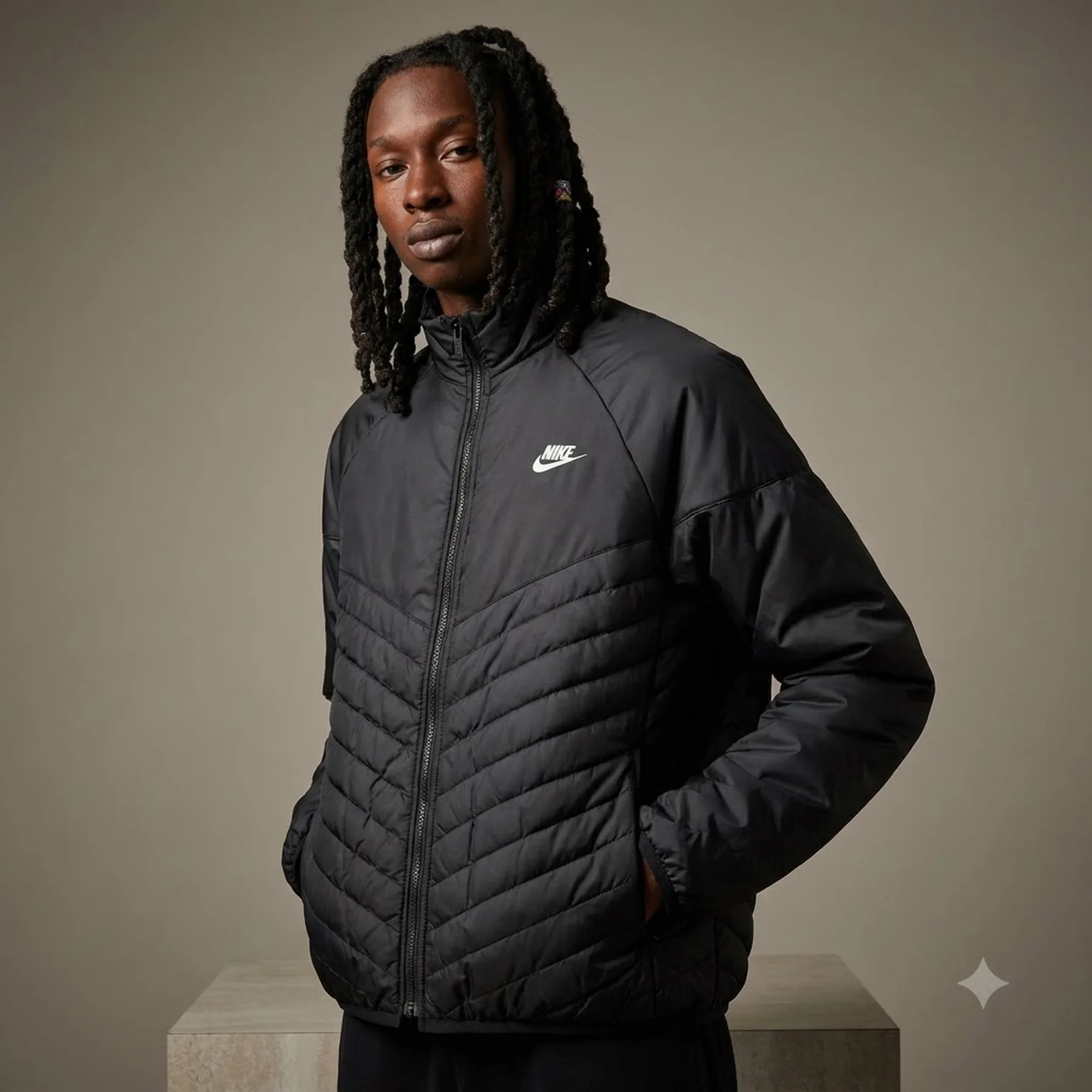 Куртка чоловіча Nike M Nk Wr Tf Midweight Puffer (FB8195-010)