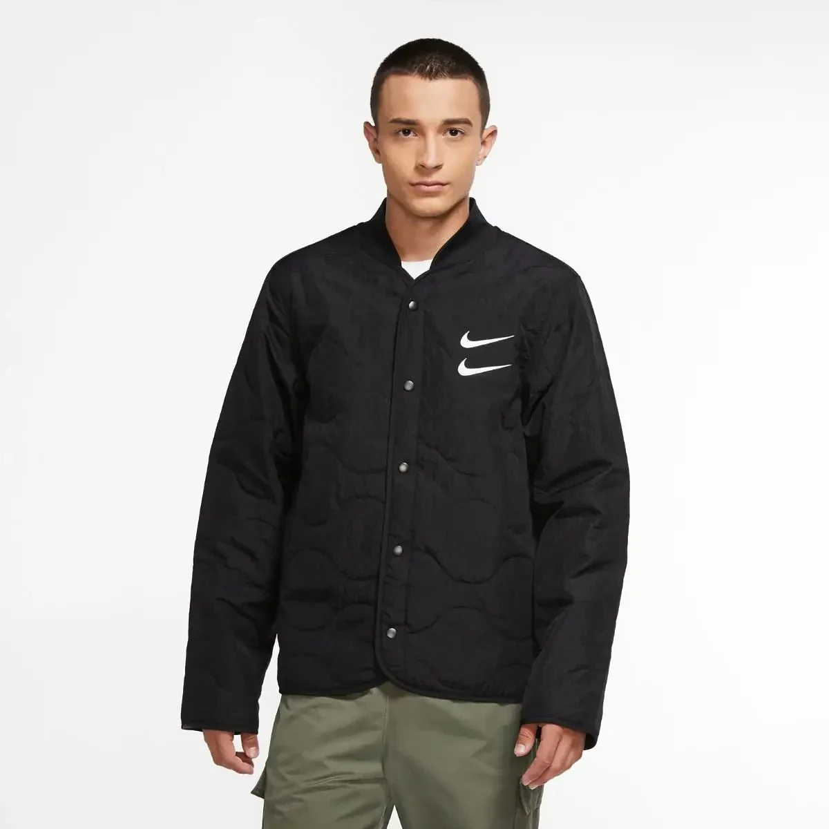 Куртка чоловіча Nike M Nsw Swoosh Jkt+ Quilted (CU3922-010)