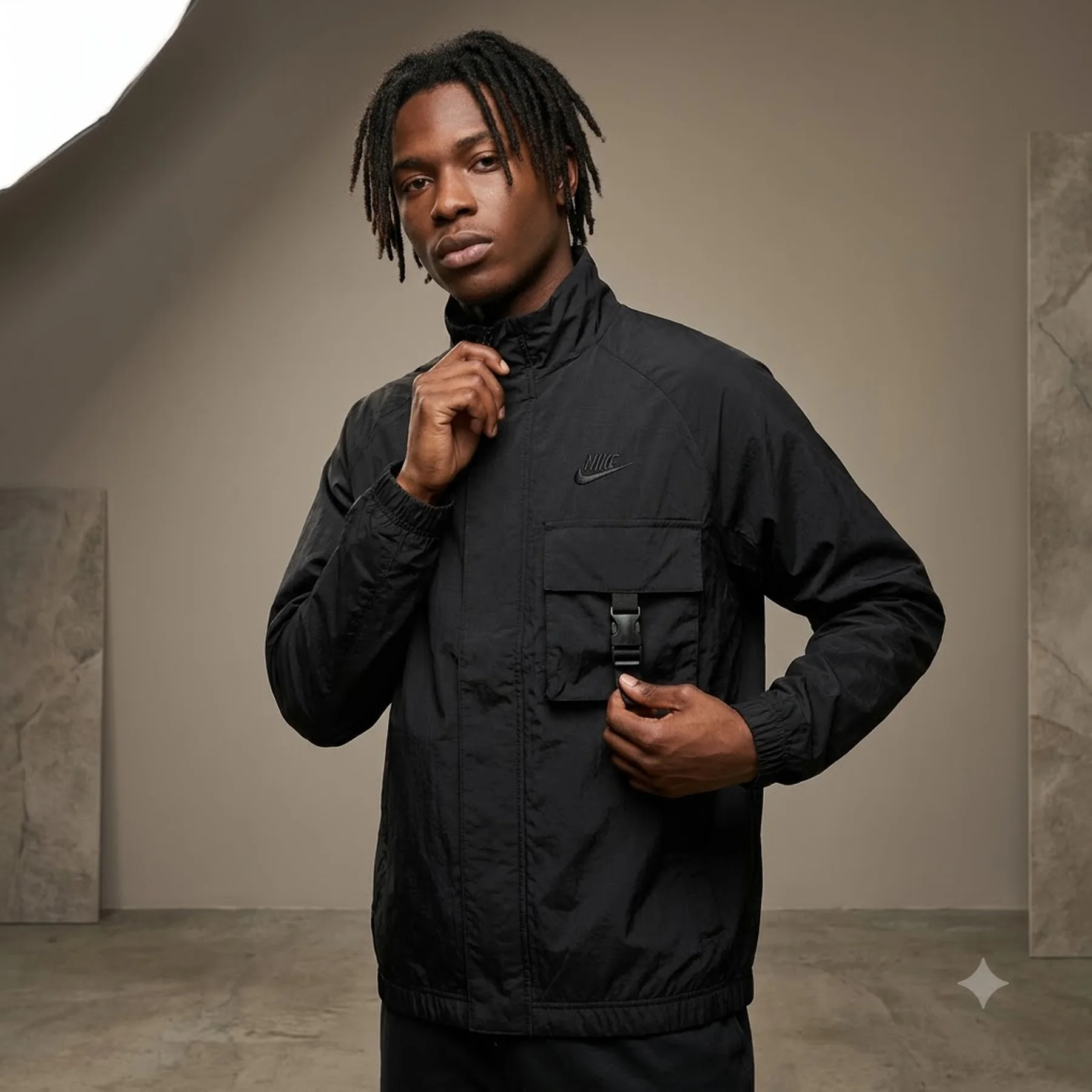 Куртка чоловіча Nike N24 Sportswear Tech Woven (FB7903-010)