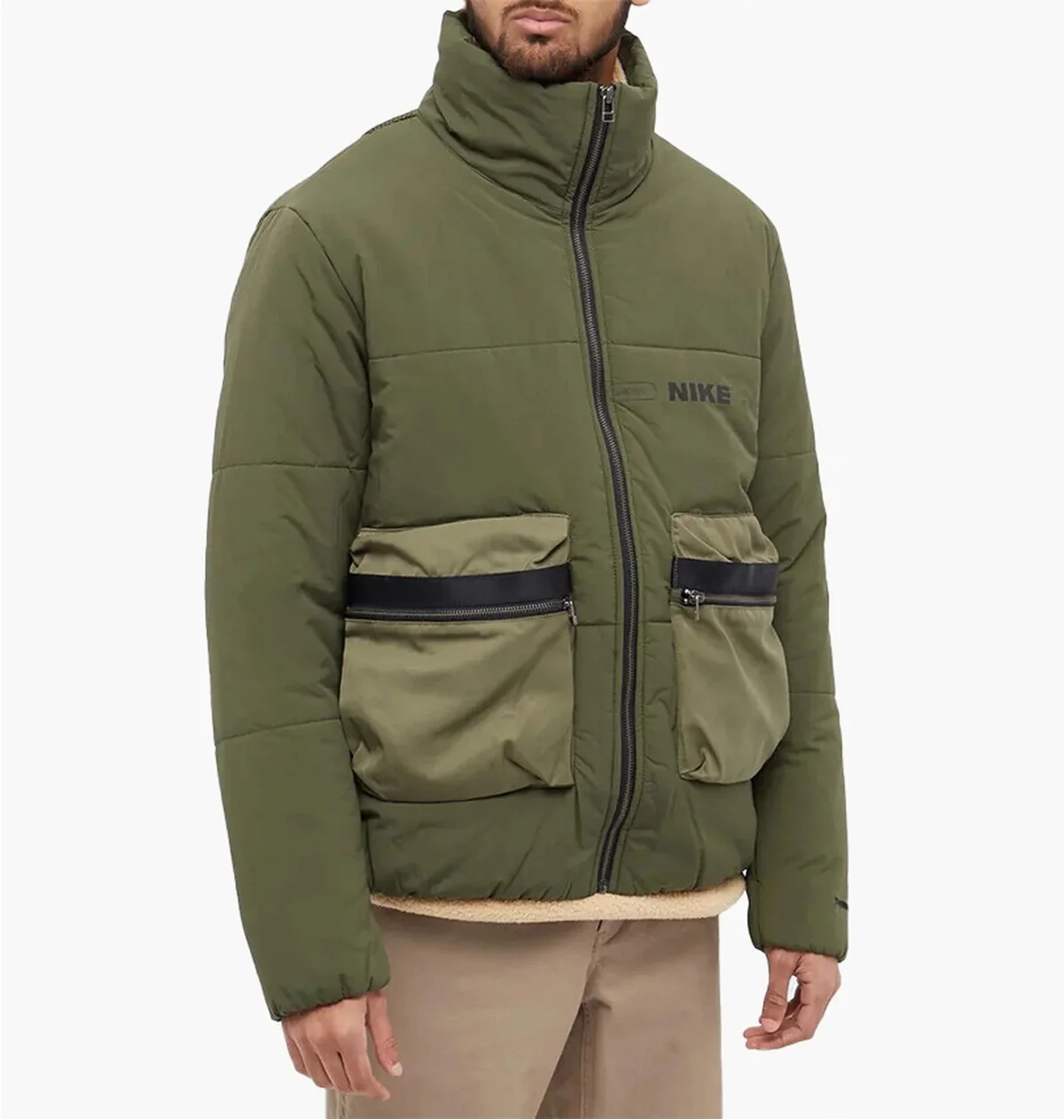 Куртка чоловіча Nike Nsw Therma-Fit City Made Synthetic Fill Jacket Cargo Green (DD5929-325)