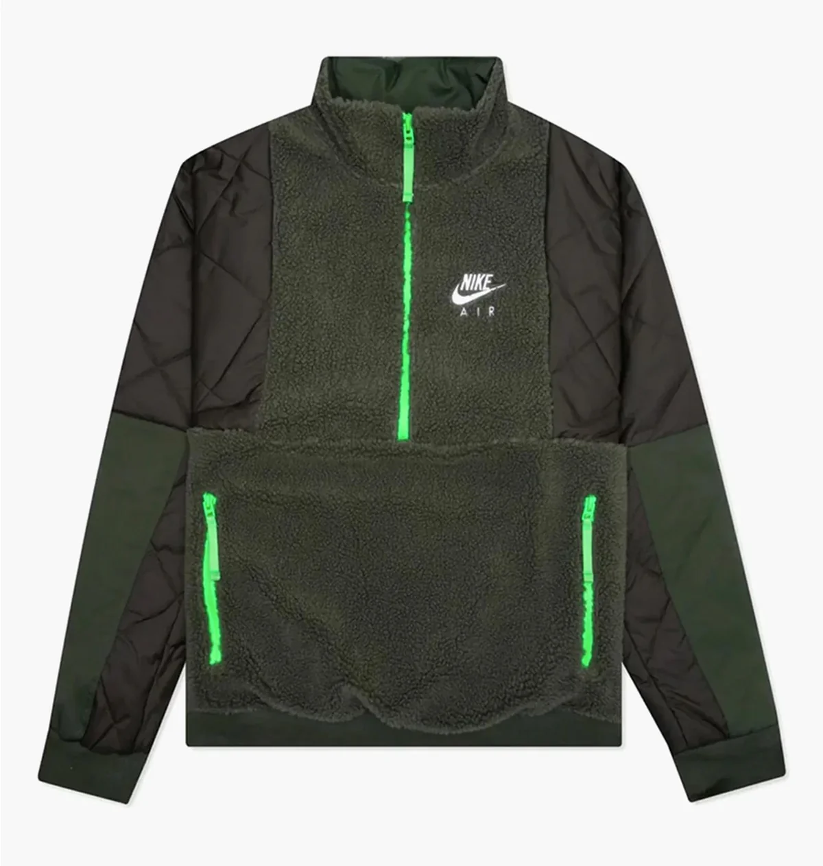 Куртка чоловіча Nike Sportswear Sherpa Half Zip Jacket (DD6446-335)