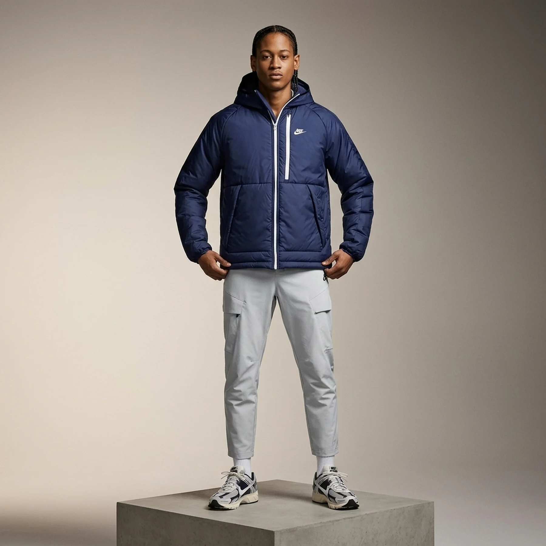 Куртка чоловіча Nike Sportswear Therma-Fit Legacy (DD6857-410)