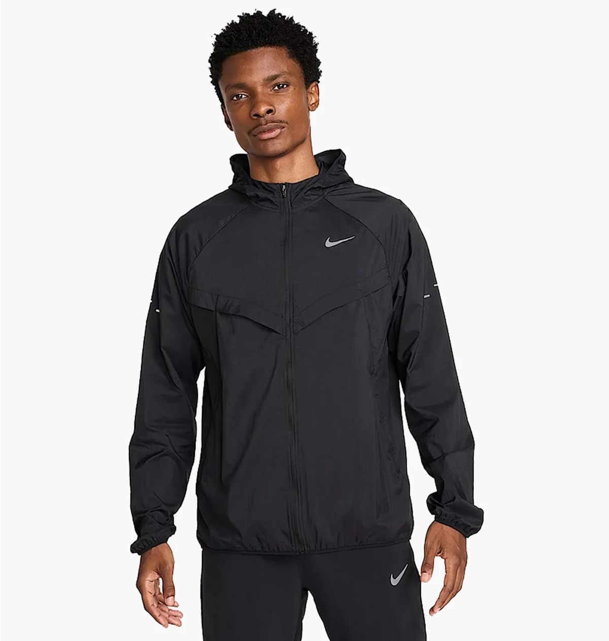 Куртка чоловіча Nike Stride Mens Repel U V Running Jacket Black (HV4548-010)