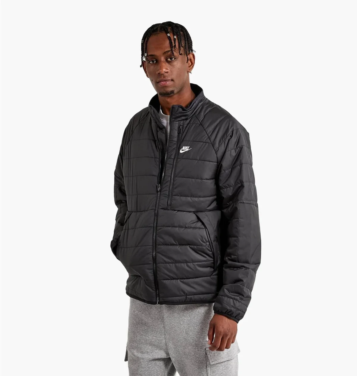 Куртка чоловіча Nike Therma-Fit Legacy Puffer Jacket Black (DQ4929-011)
