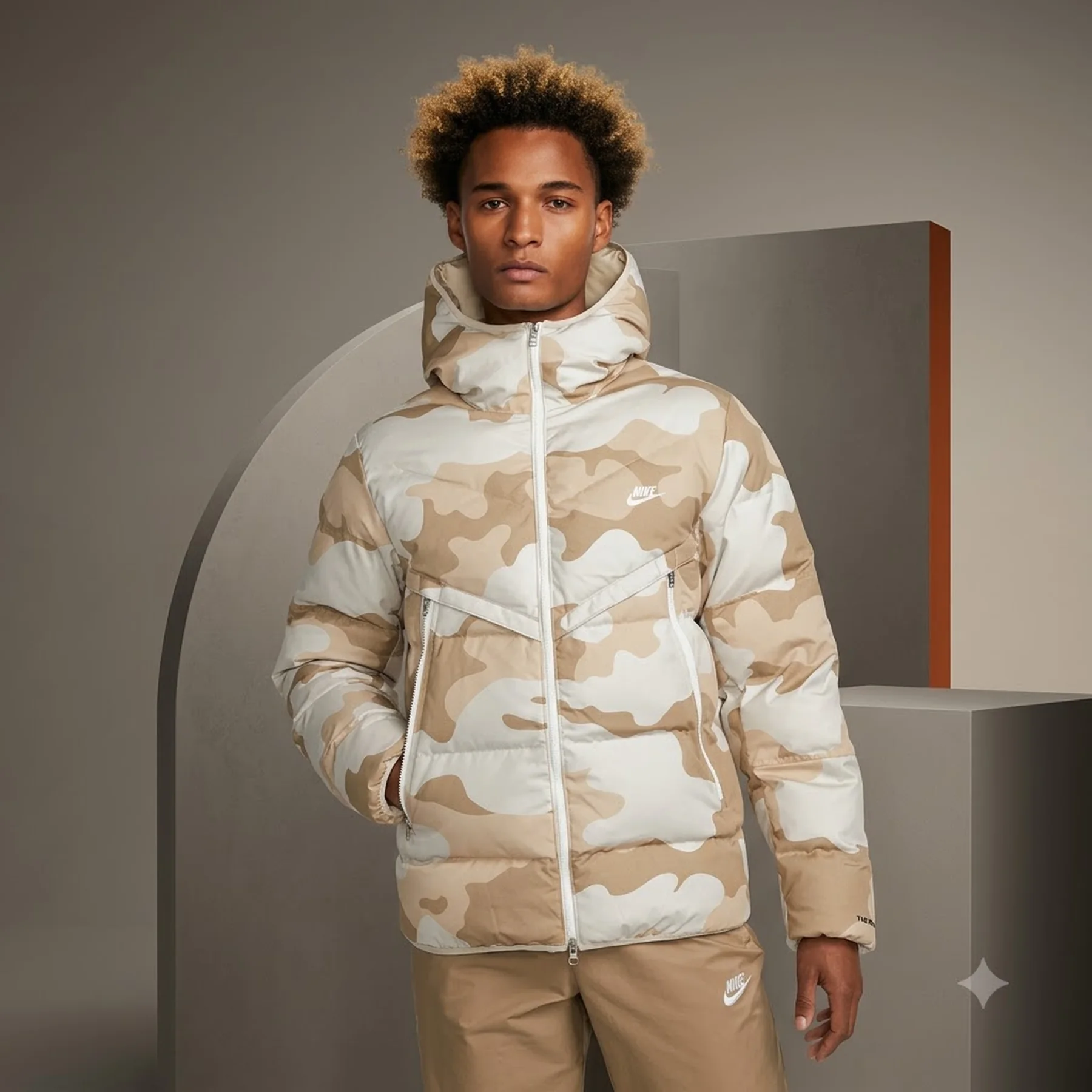 Куртка чоловіча Nike Sportswear Thermal Hooded Windrunner (DQ4935-072)