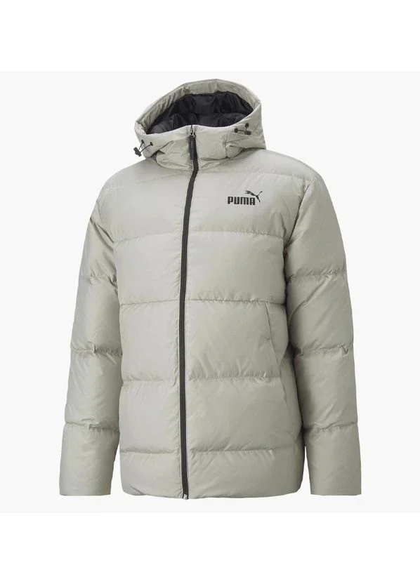 Куртка чоловіча Puma Hooded Down Puffer Pebble (84998768)