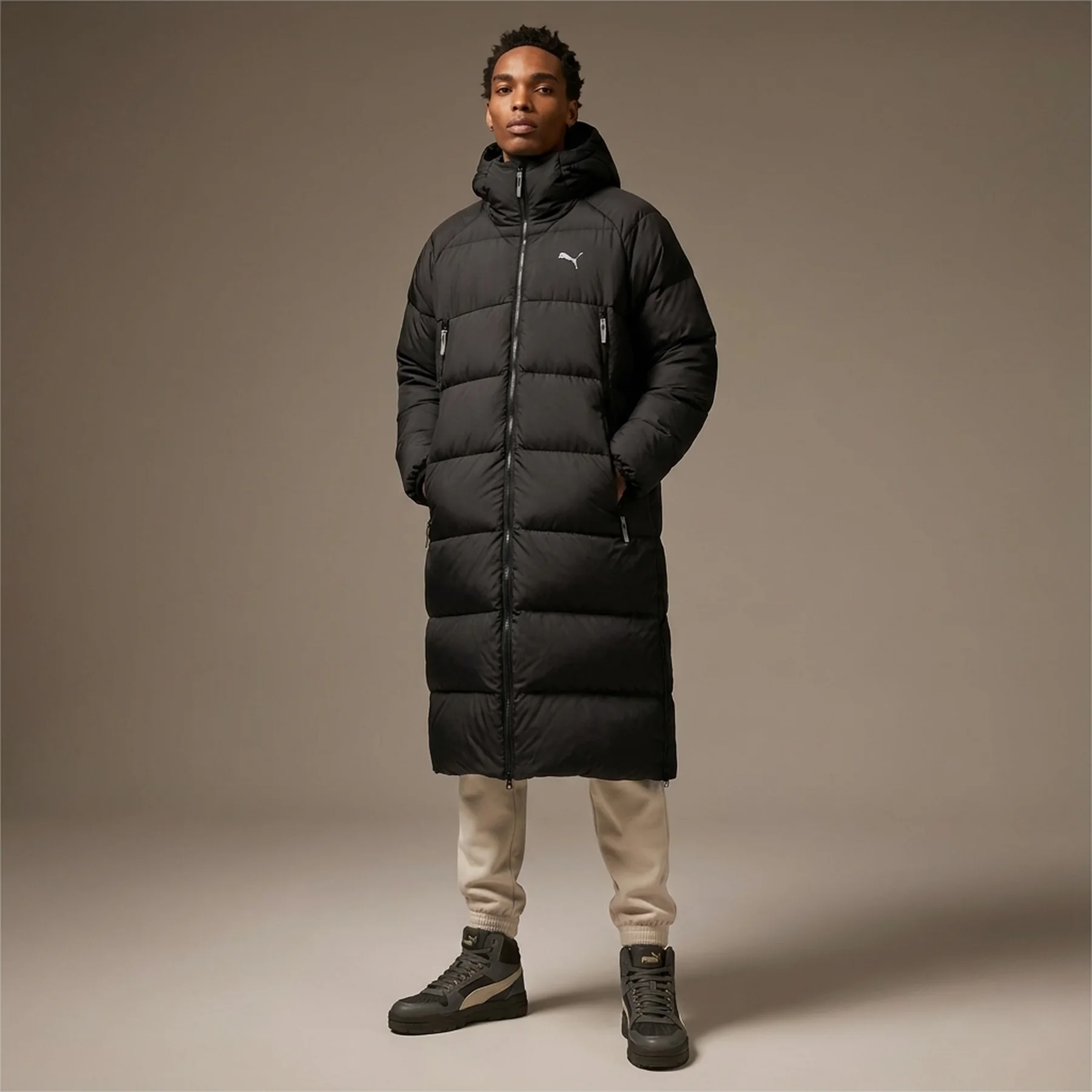 Куртка чоловіча Puma Long Hooded Down Coat (62646701)