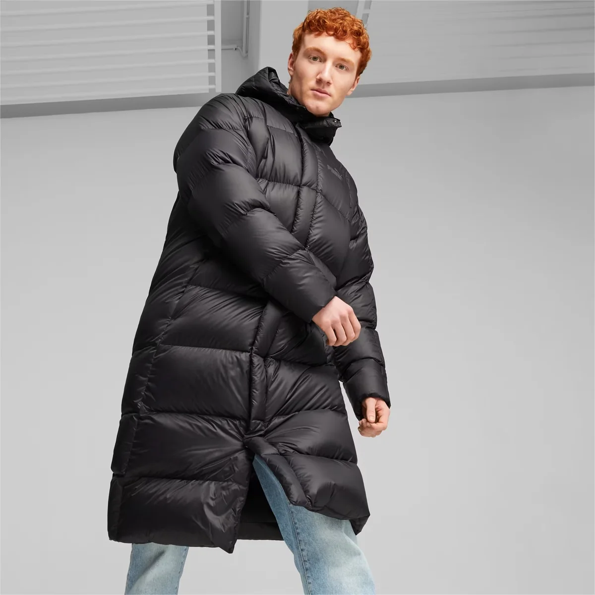 Куртка чоловіча Puma Men’S Long Hooded Down Coat (675377-01)