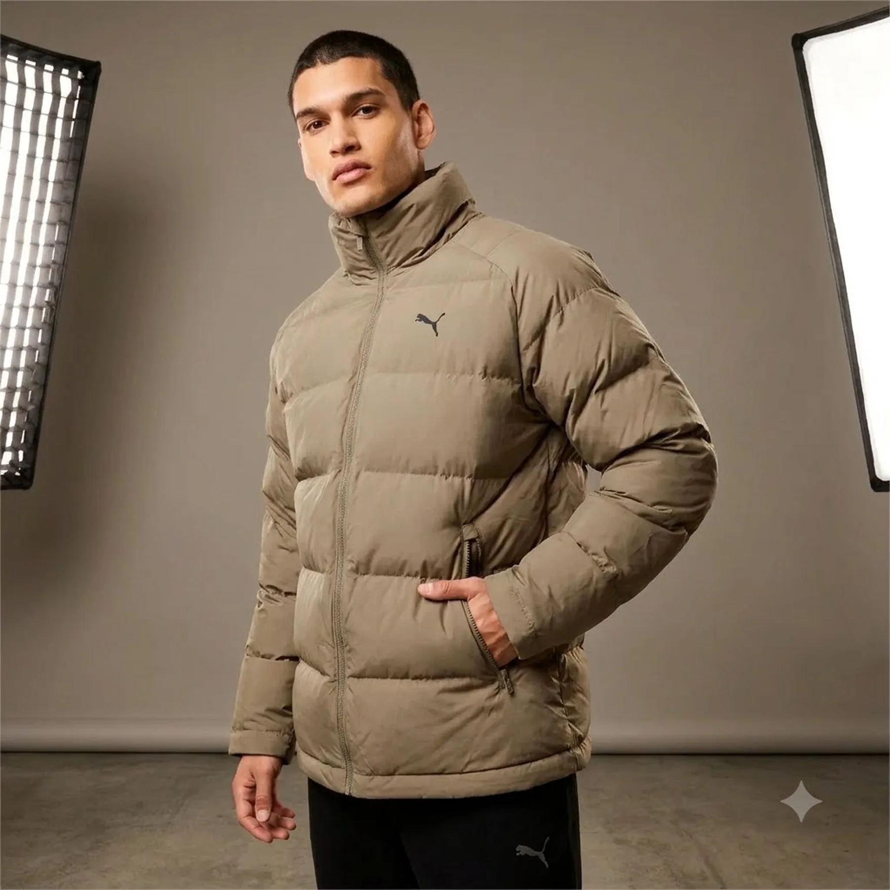 Куртка чоловіча Puma Mono Jacket Beige (626469-67)