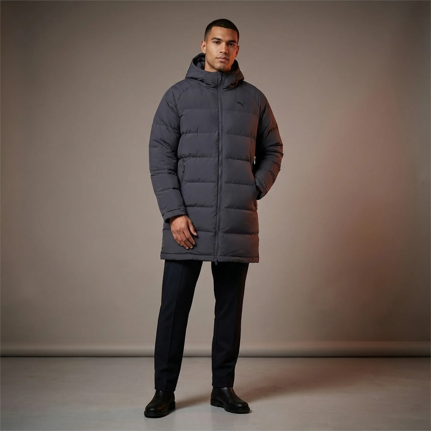 Куртка чоловіча Puma Monomaterial Parka Black (626471-69)