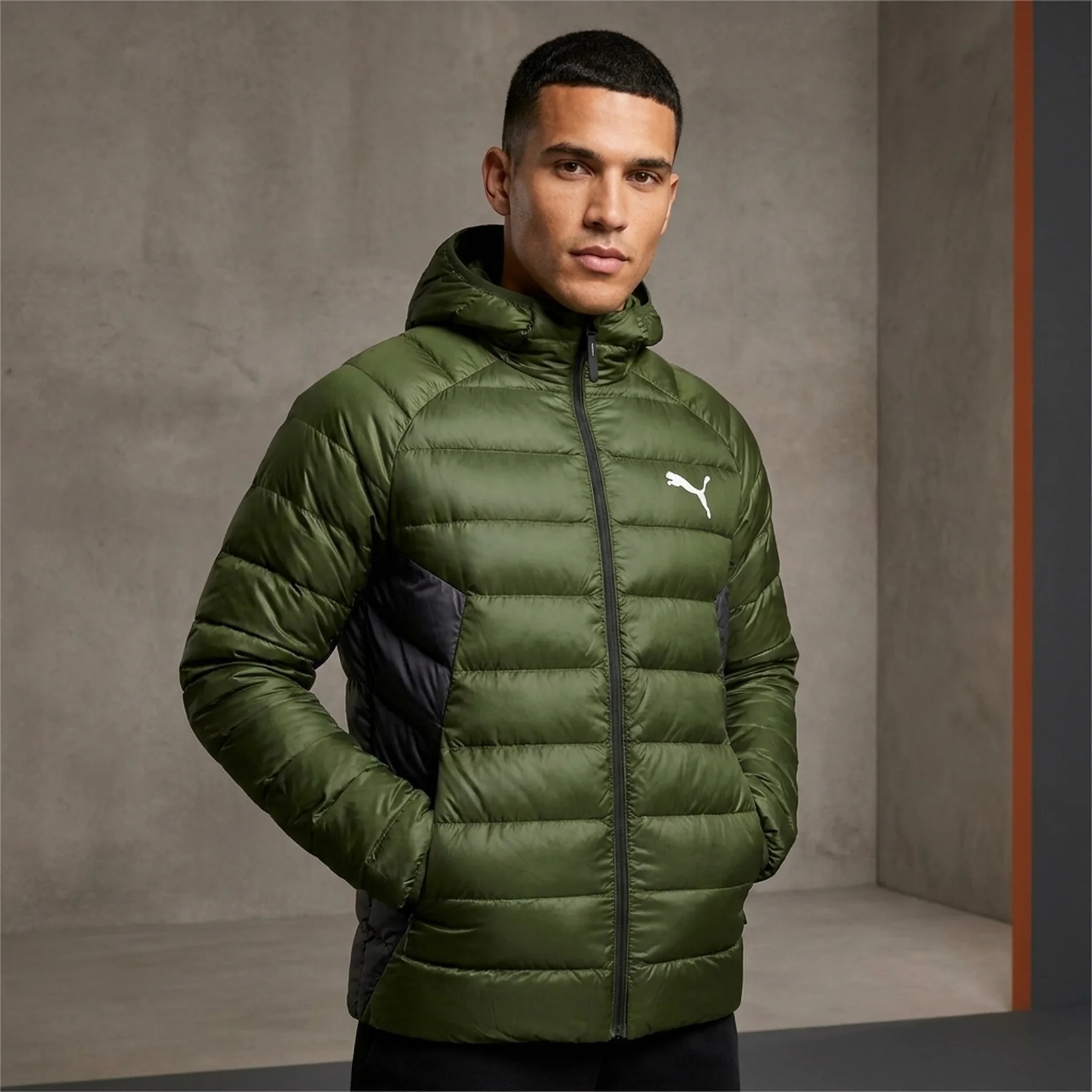 Куртка чоловіча Puma Packlite Down Jacket Green (849355-31)
