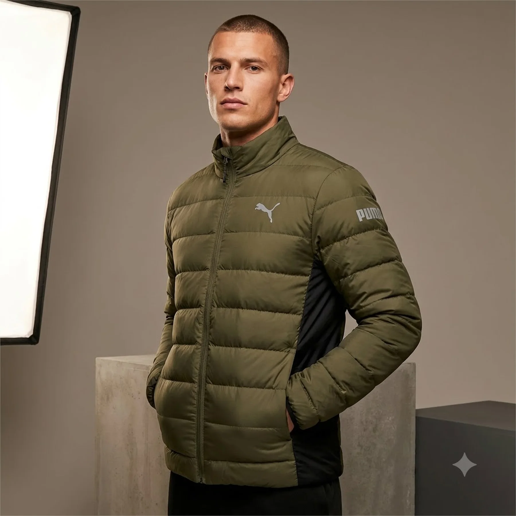 Куртка чоловіча Puma Packlite Jacket Green (849356-31)