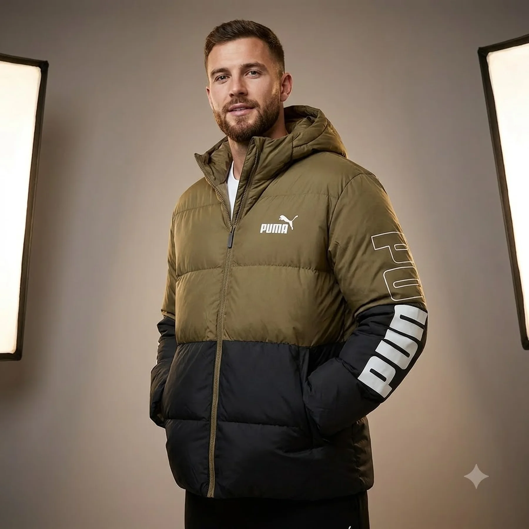 Куртка чоловіча Puma Power Men’S Hooded Jacket (675389-03)
