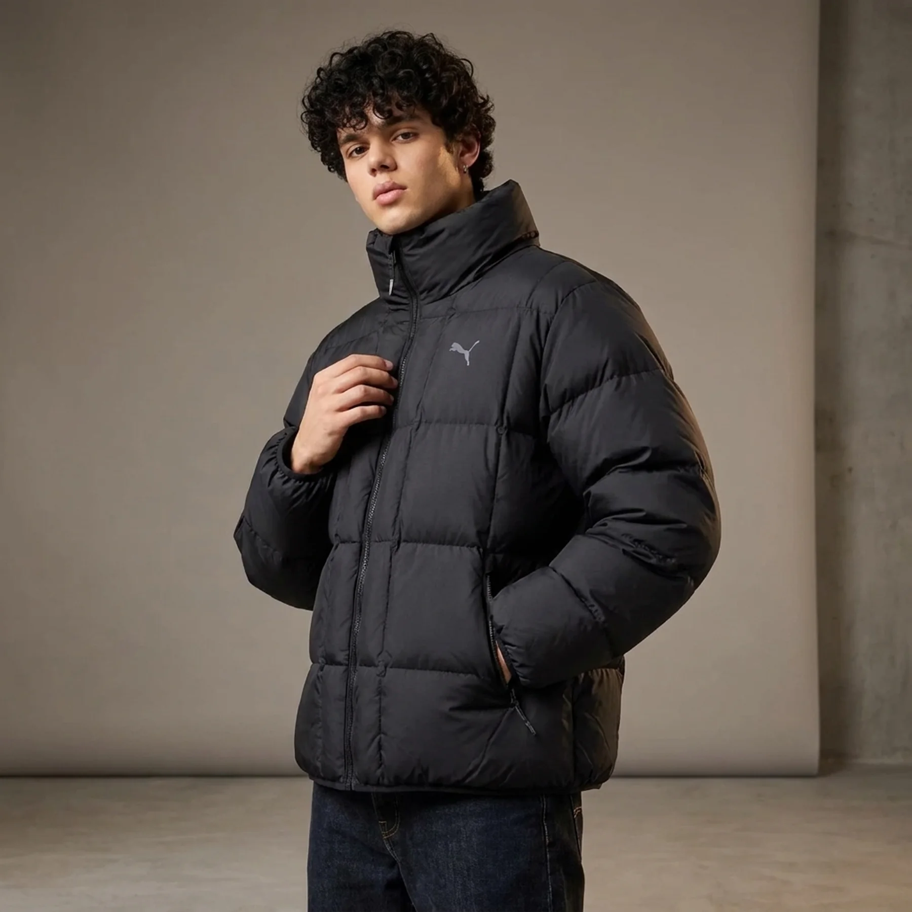 Куртка чоловіча Puma Puffer Jacket Black (626506-01)