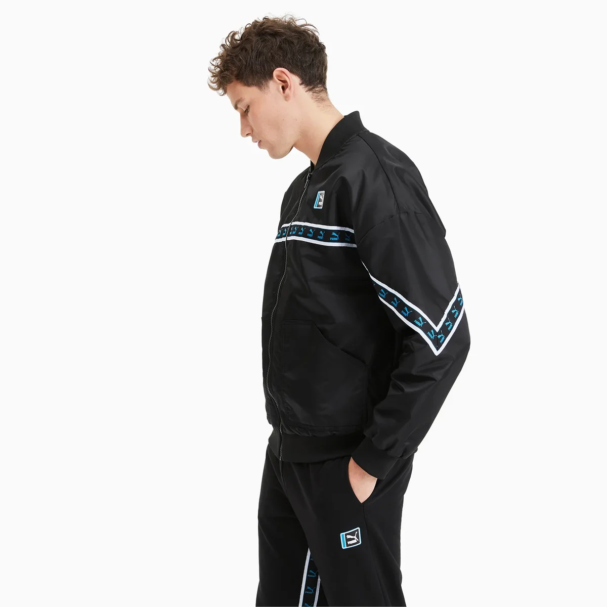 Куртка чоловіча Puma Statement Bomber Jacket Black (532355-01)