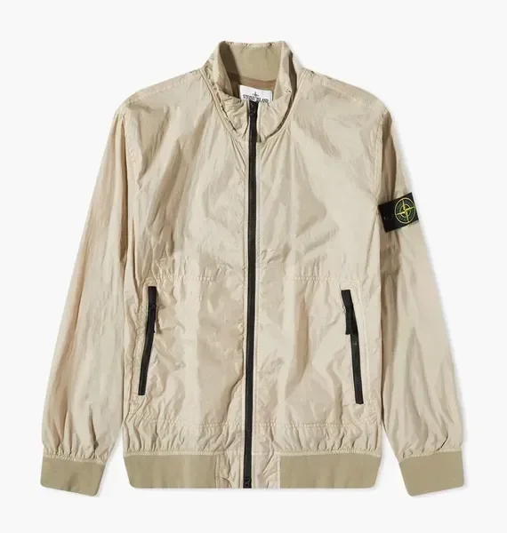 Куртка чоловіча Stone Island Crinkle Reps Jacket 'Dove Grey'