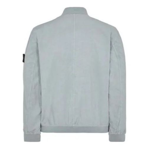 Куртка чоловіча Stone Island Logo Patch Zip Up Bomber Jacket Pczec