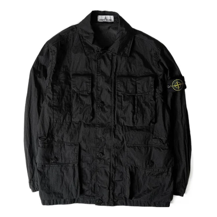 Куртка чоловіча Stone Island SS23 Nylon Meta Jackets Men Black
