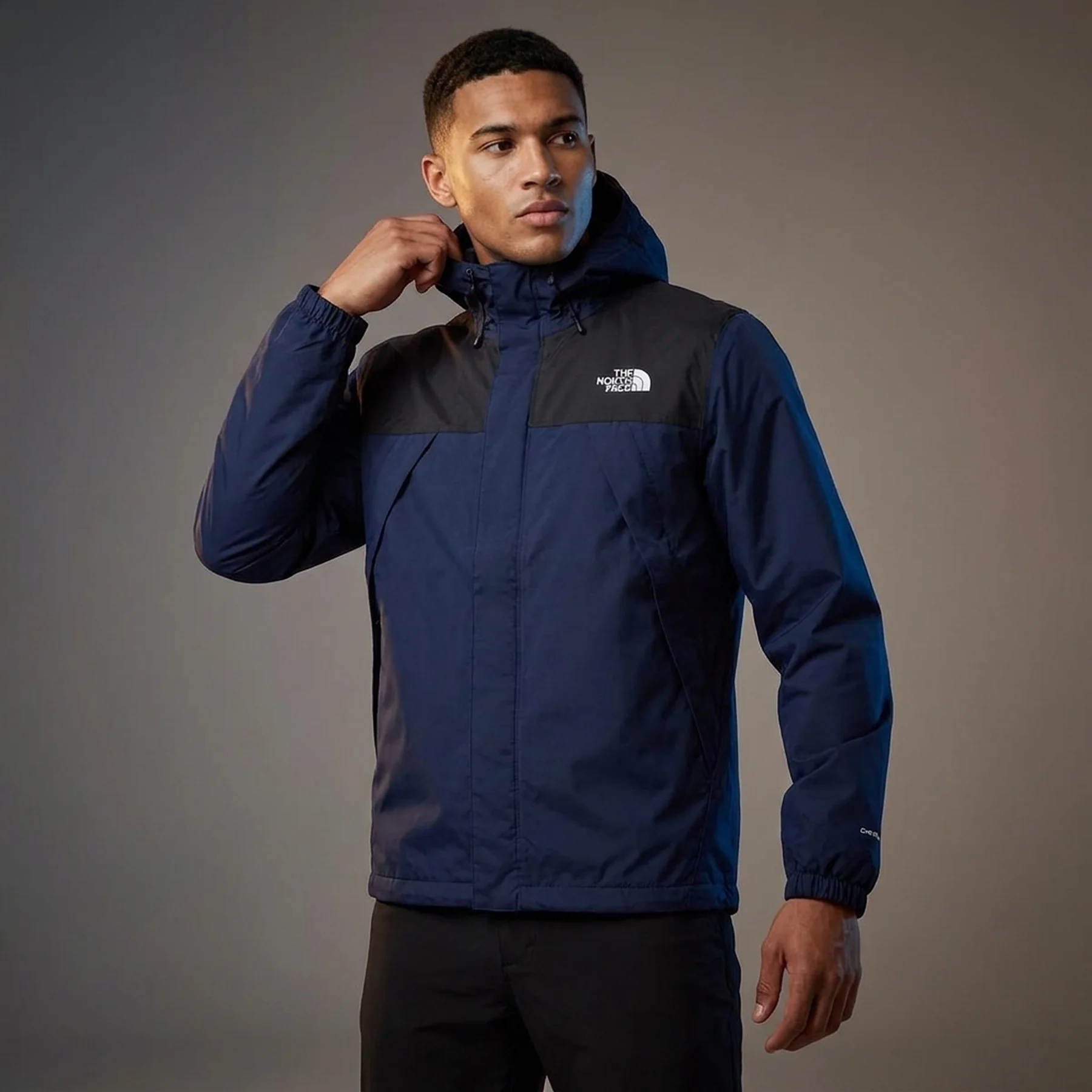 Куртка чоловіча The North Face Antora Jacket Summtnvy / Tnf Blue (NF0A7QEY92A)
