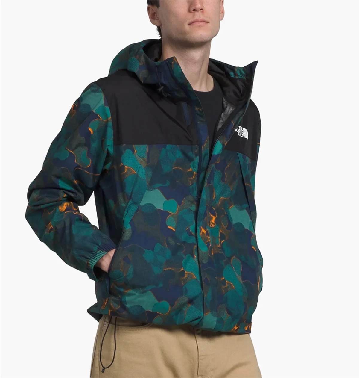 Куртка чоловіча The North Face Antora Men's Summit Navy Camo Print Jacket (NF0A7QEYO27)