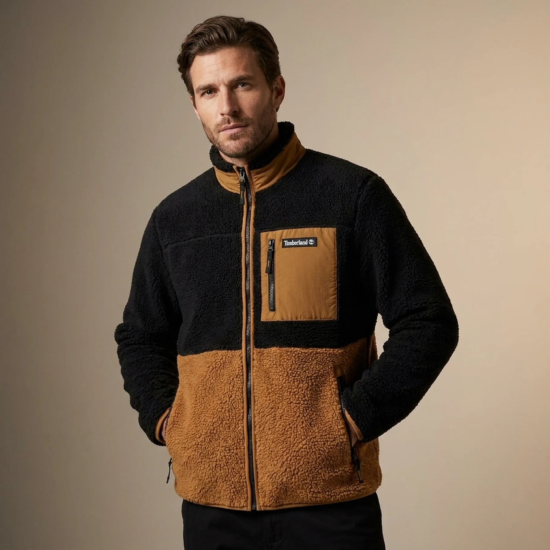 Куртка чоловіча Timberland Fleece Jacket Brown (TB0A24A5)