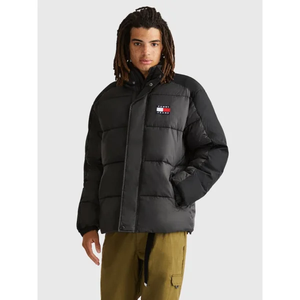 Куртка чоловіча Tommy Jeans Badge Puffer Jacket Black