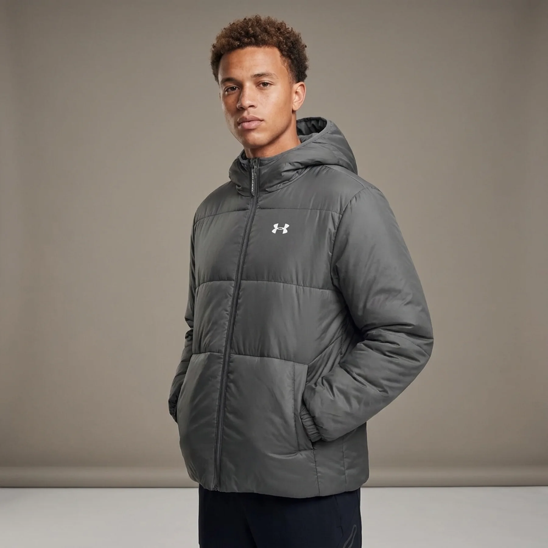 Куртка чоловіча Under Armour Lw Insulated Grey (1389182-025)