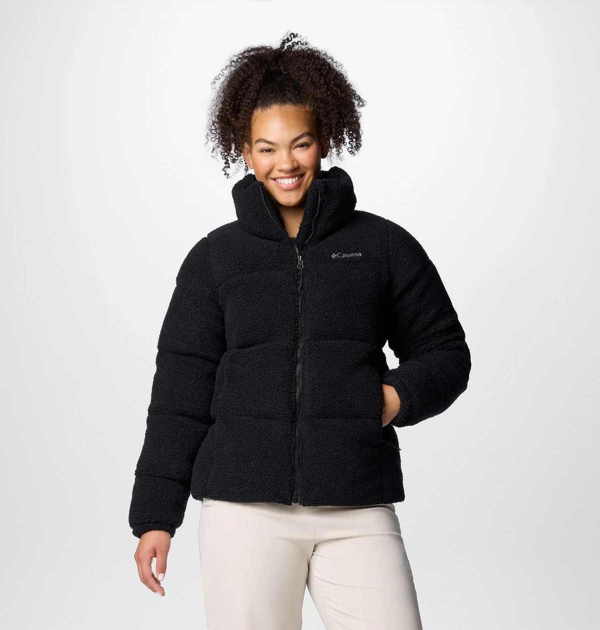 Куртка Columbia women's puffect sherpa jacket