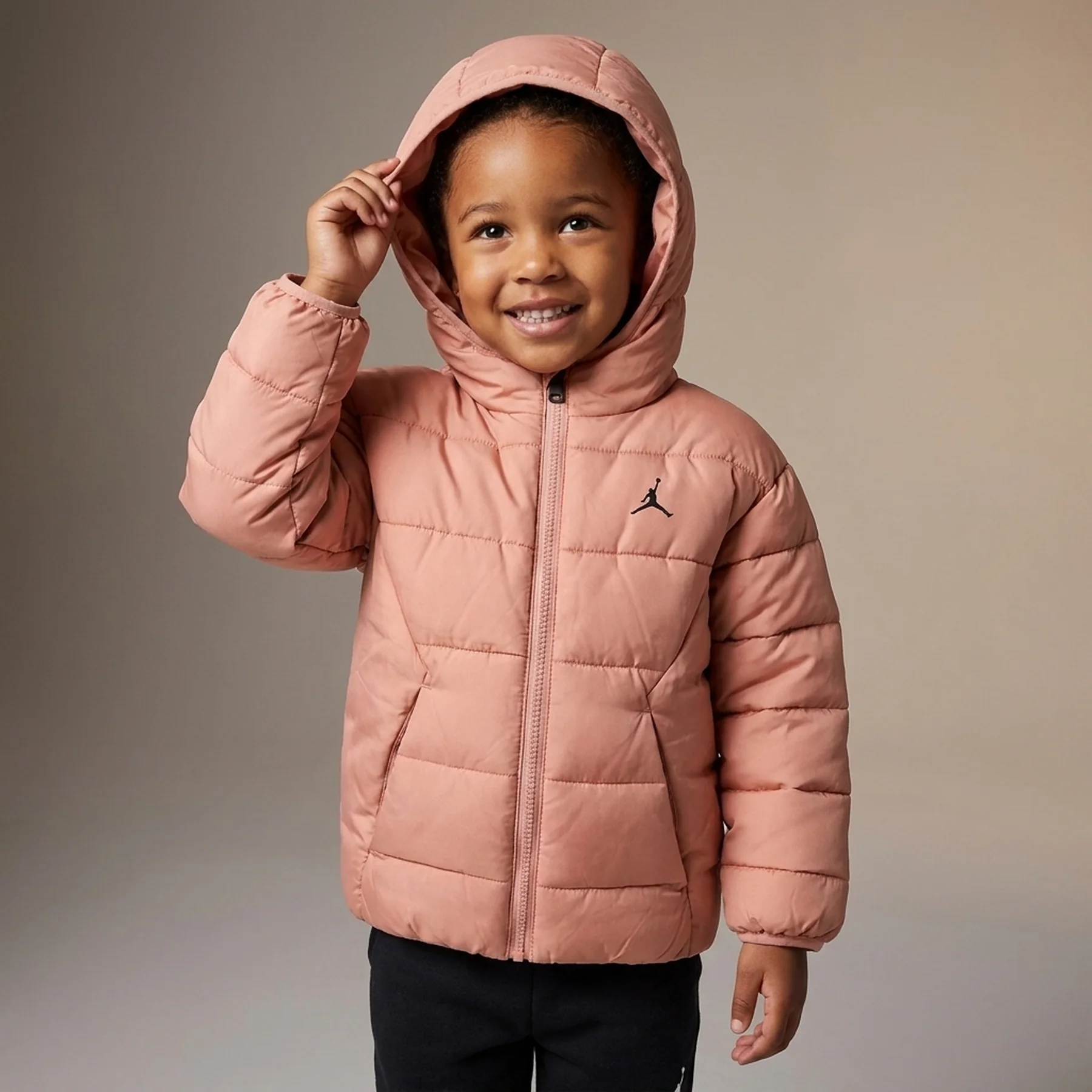 Куртка дитяча Nike Brooklyn Puffer Peach (45F014-R1O)
