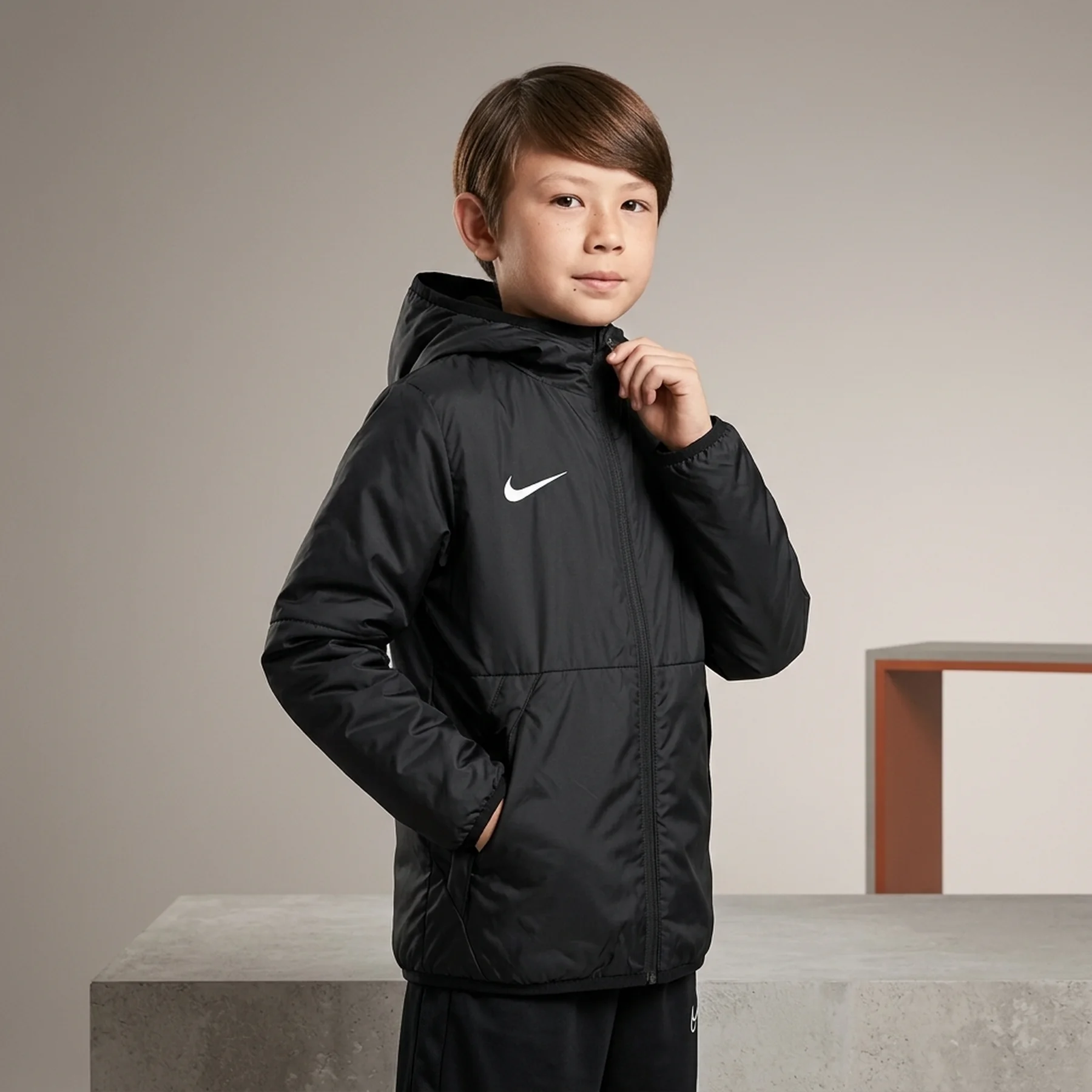 Куртка дитяча Nike Jr Team Park 20 Black (CW6159-010)