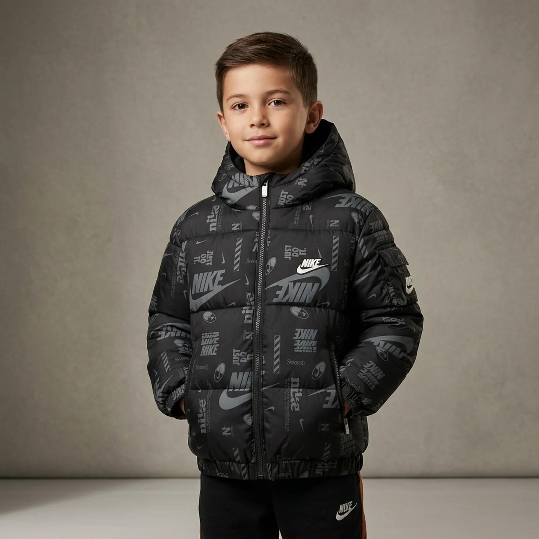 Куртка дитяча Nike Nkb Dna Logo Puffer Jacket (86M123-023)