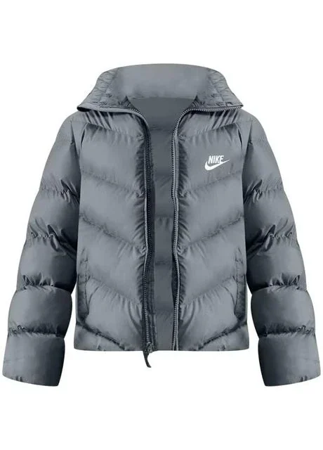 Куртка дитяча Nike Sportswear All Day Play Therma-Fit Puffe Grey (HQ4976-084)