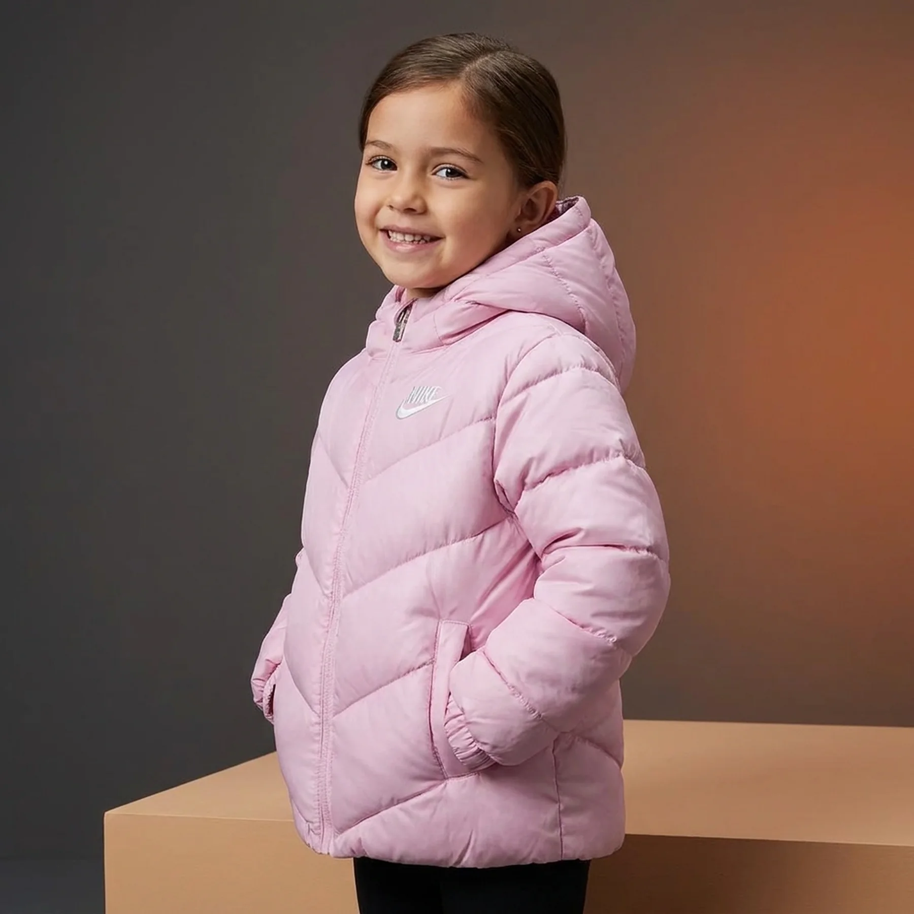 Куртка дитяча Nike Sportswear Pink (36N074-A9Y)