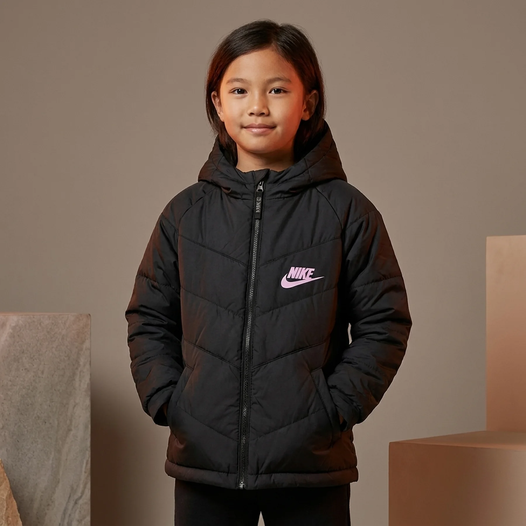 Куртка дитяча Nike U Nsw Synthetic Fill Jacket Black (CU9157-015)
