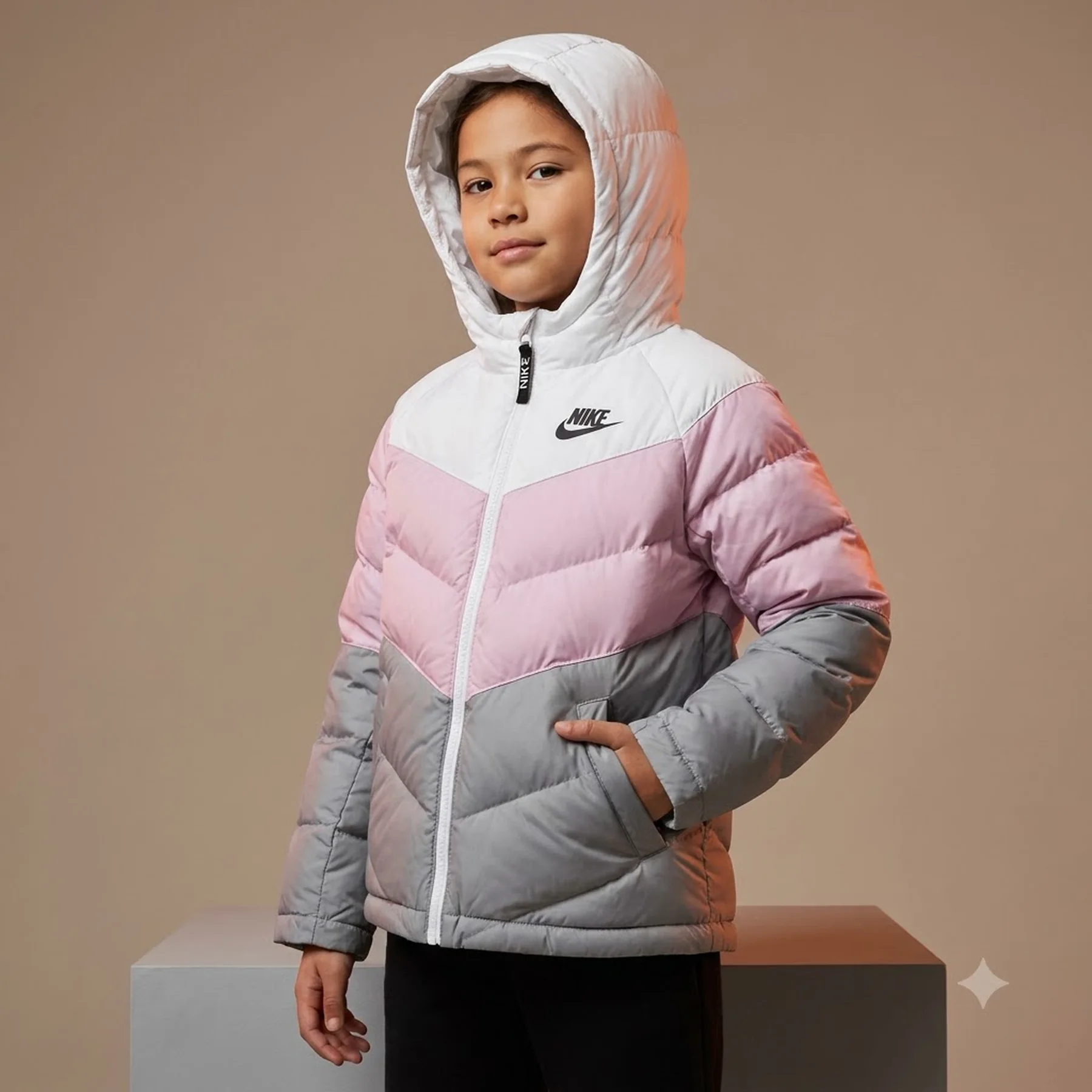 Куртка дитяча Nike U Nsw Synthetic Fill Jacket Multi (CU9157-107)
