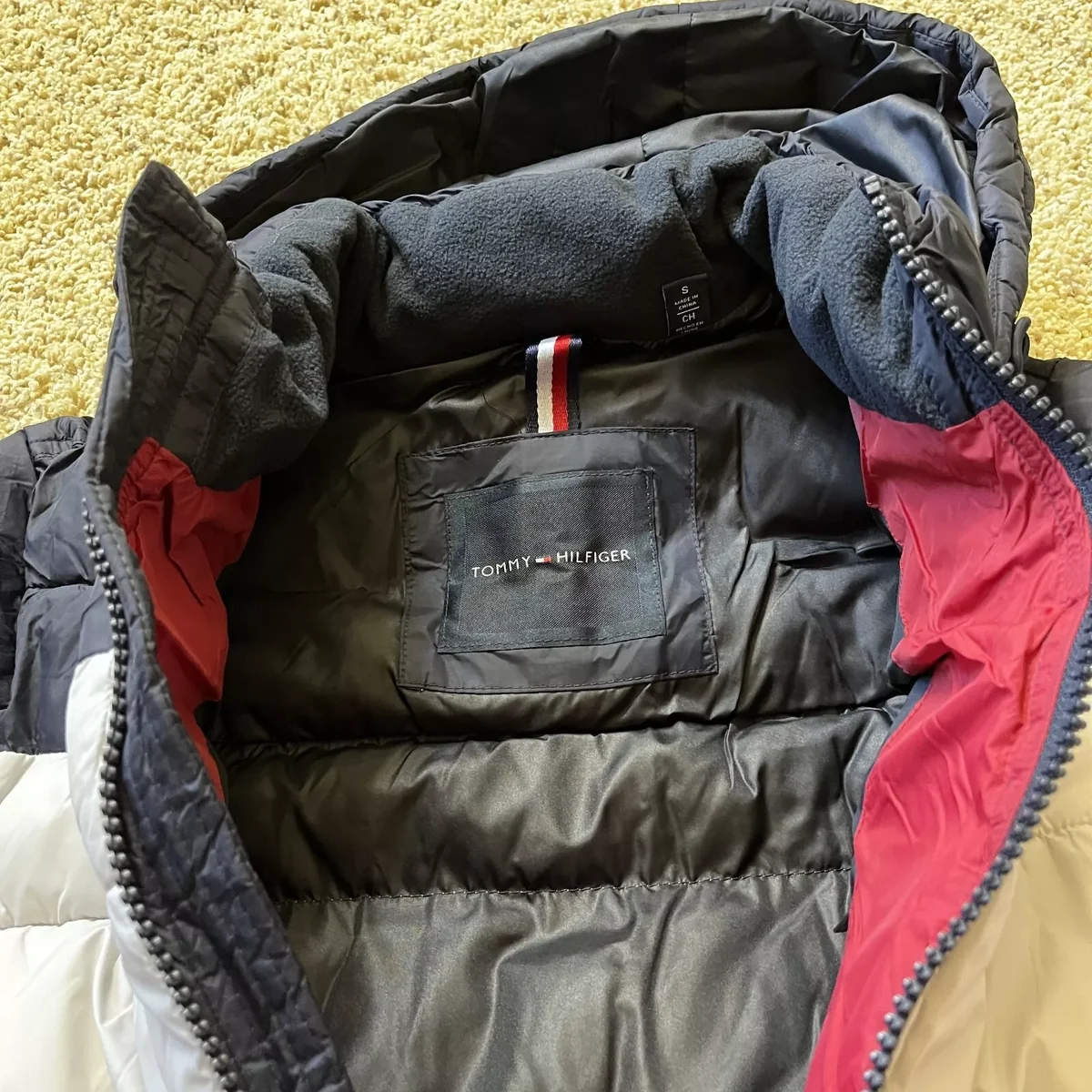 Куртка Куртка Tommy Hilfiger Mens Hooded Puffer Jacket Tommy Hilfiger