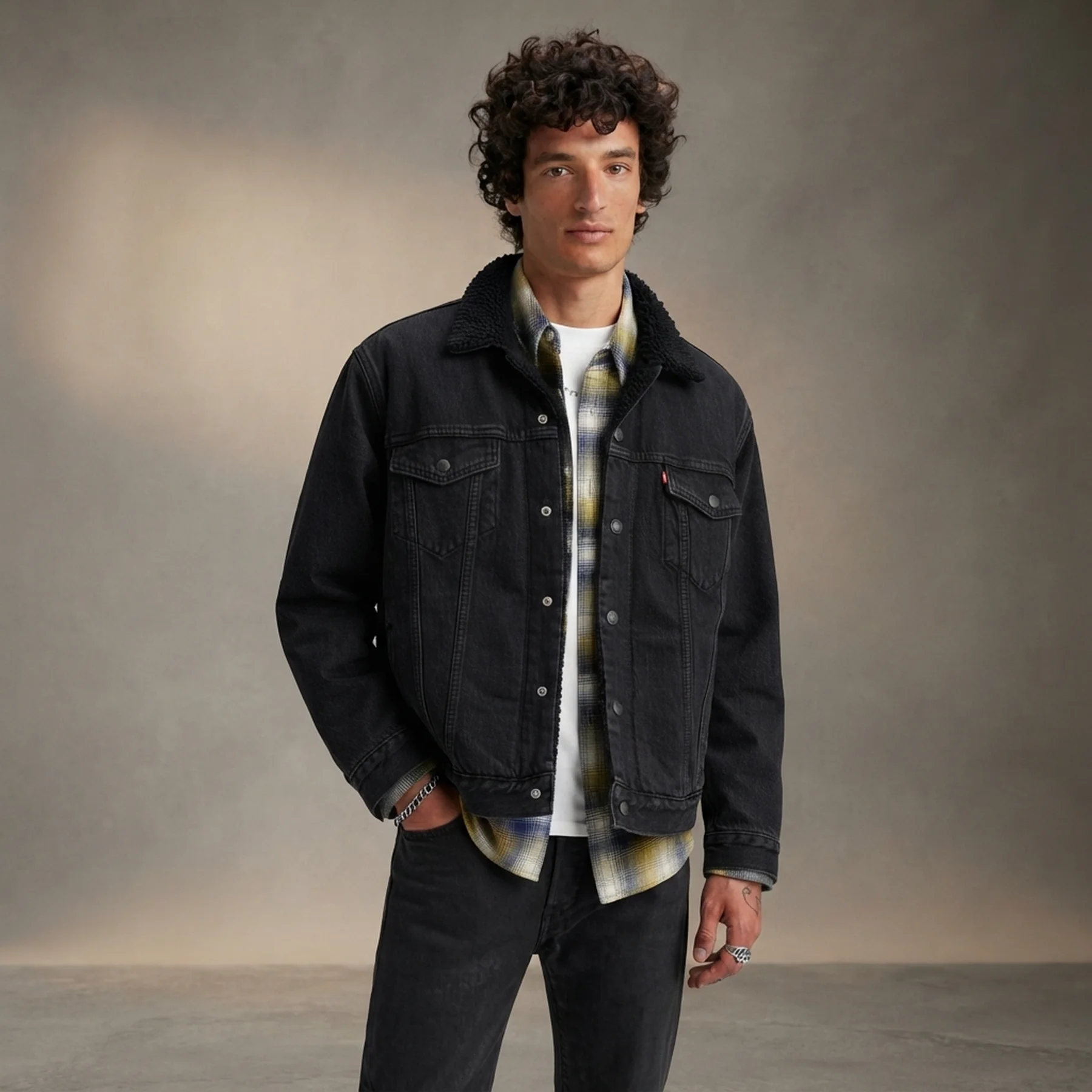 Куртка Levis Relaxed Fit Sherpa