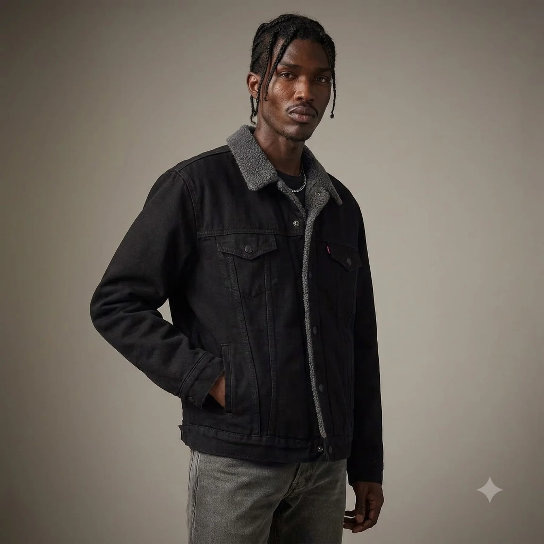 Куртка Levis Type Iii Sherpa Trucker Jacket