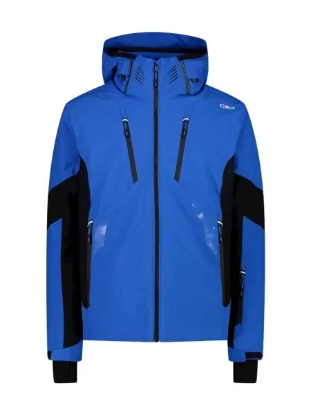 Куртка лижна MAN JACKET ZIP HOOD 32W0127-N951 CMP 54 Синій