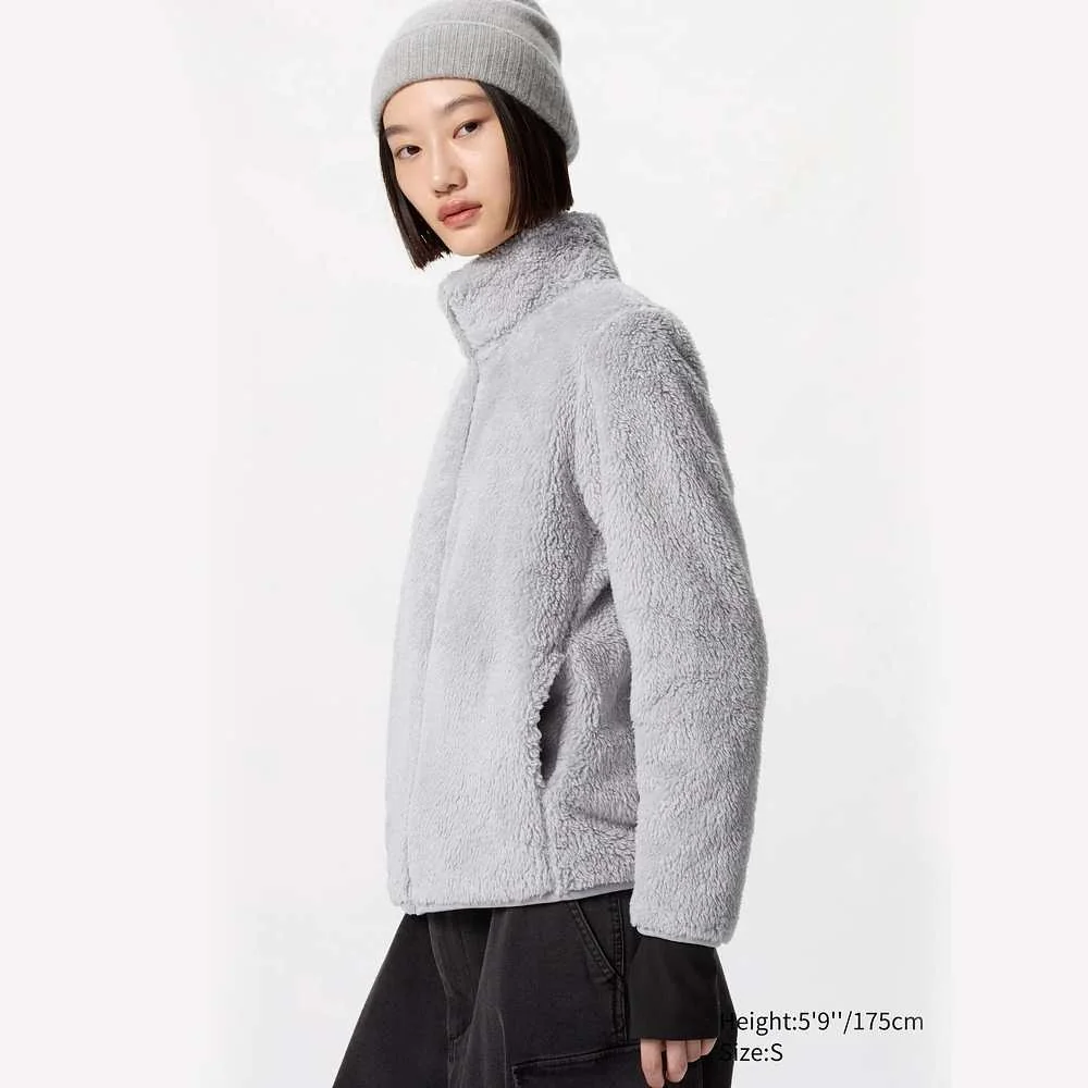 Куртка на блискавці UNIQLO зі штучного хутра 1159829158