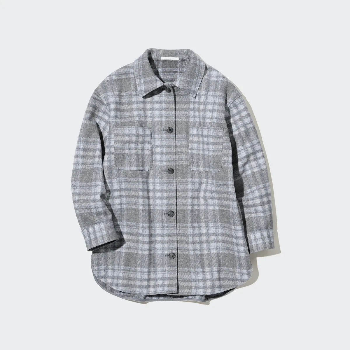 Куртка-сорочка Uniqlo на гудзиках 1159793476