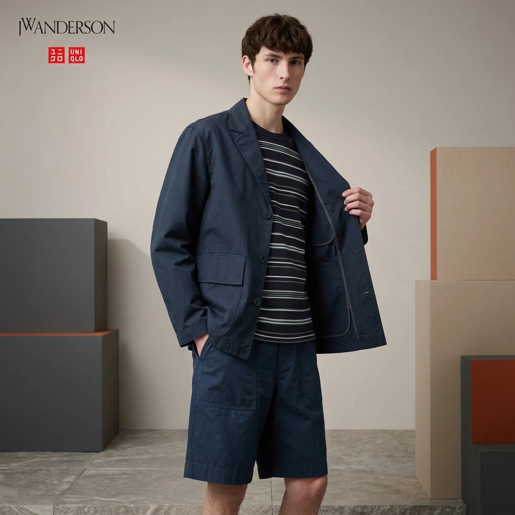 Куртка-сорочка Uniqlo на гудзиках 1159811867