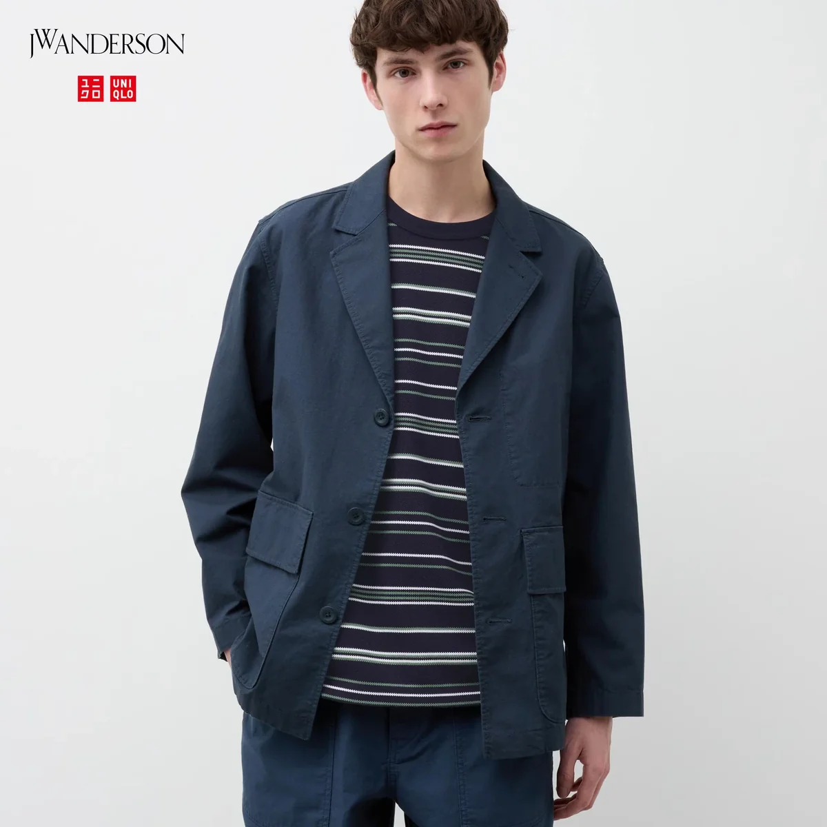 Куртка-сорочка Uniqlo на гудзиках 1159811867