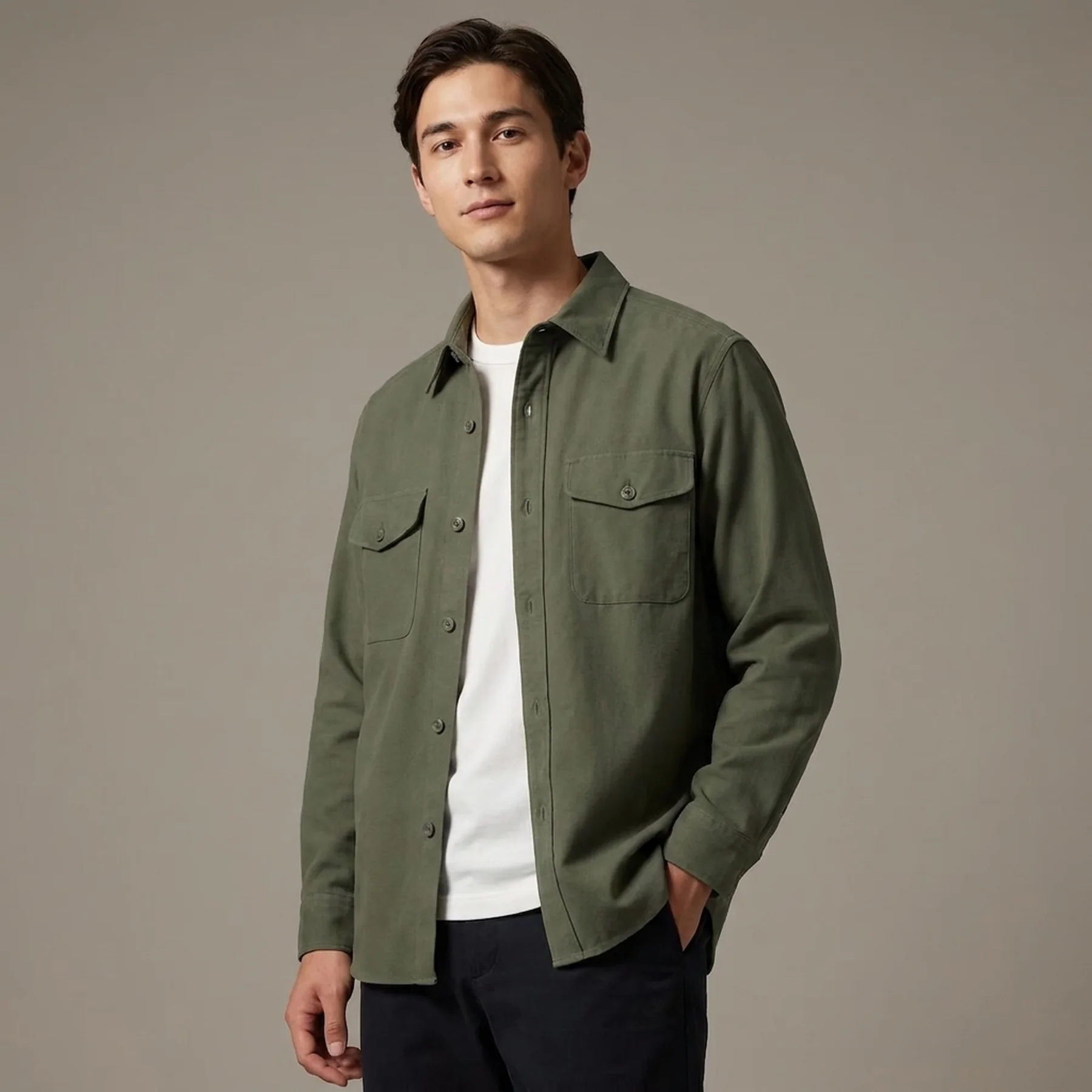 Куртка-сорочка UNIQLO на ґудзиках 1159813755