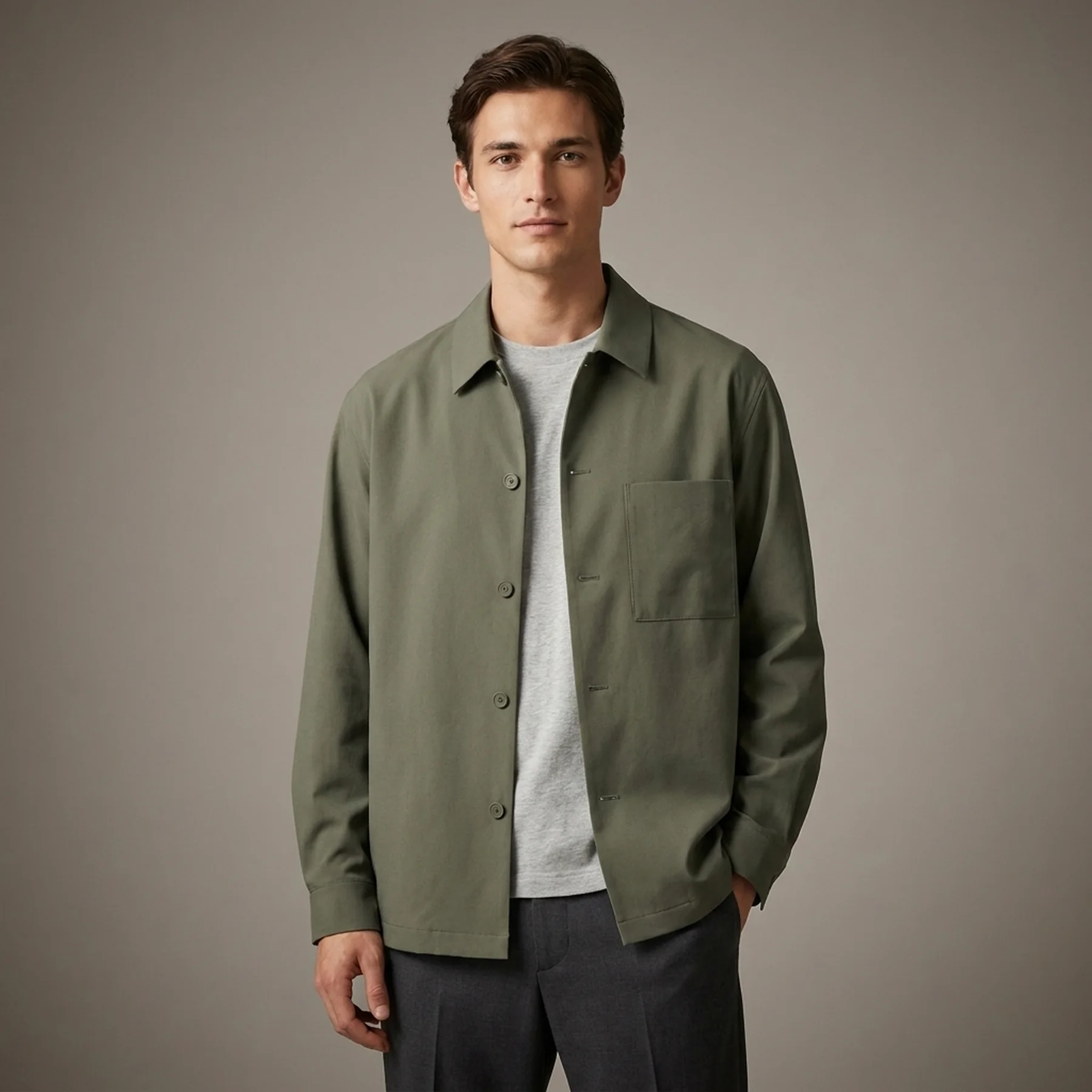 Куртка-сорочка UNIQLO на гудзиках 1159818688