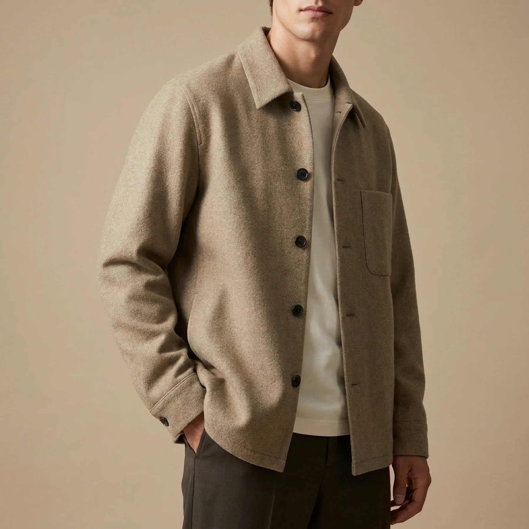 Куртка-сорочка UNIQLO на гудзиках 1159828678