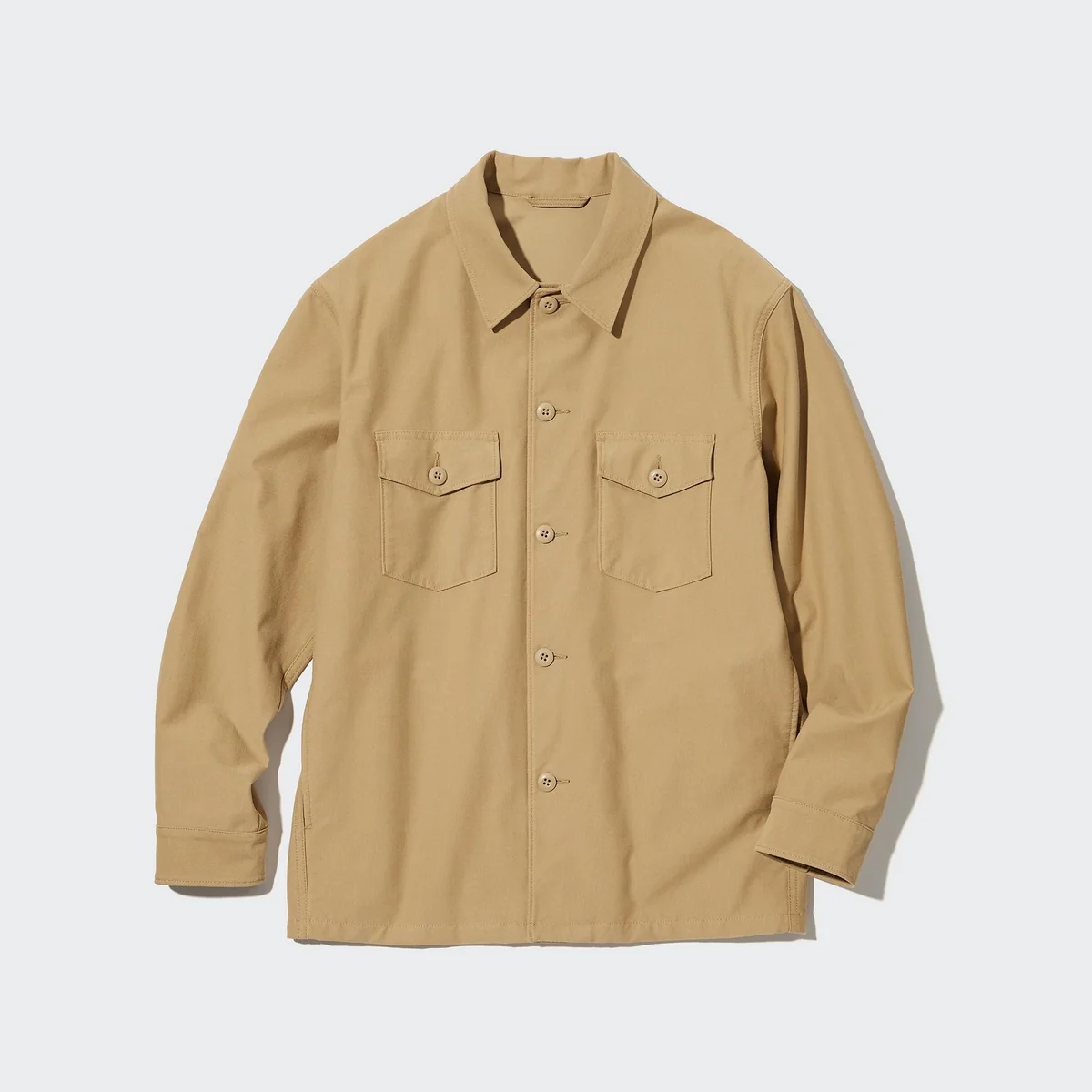 Куртка-сорочка UNIQLO на гудзиках 1159791202