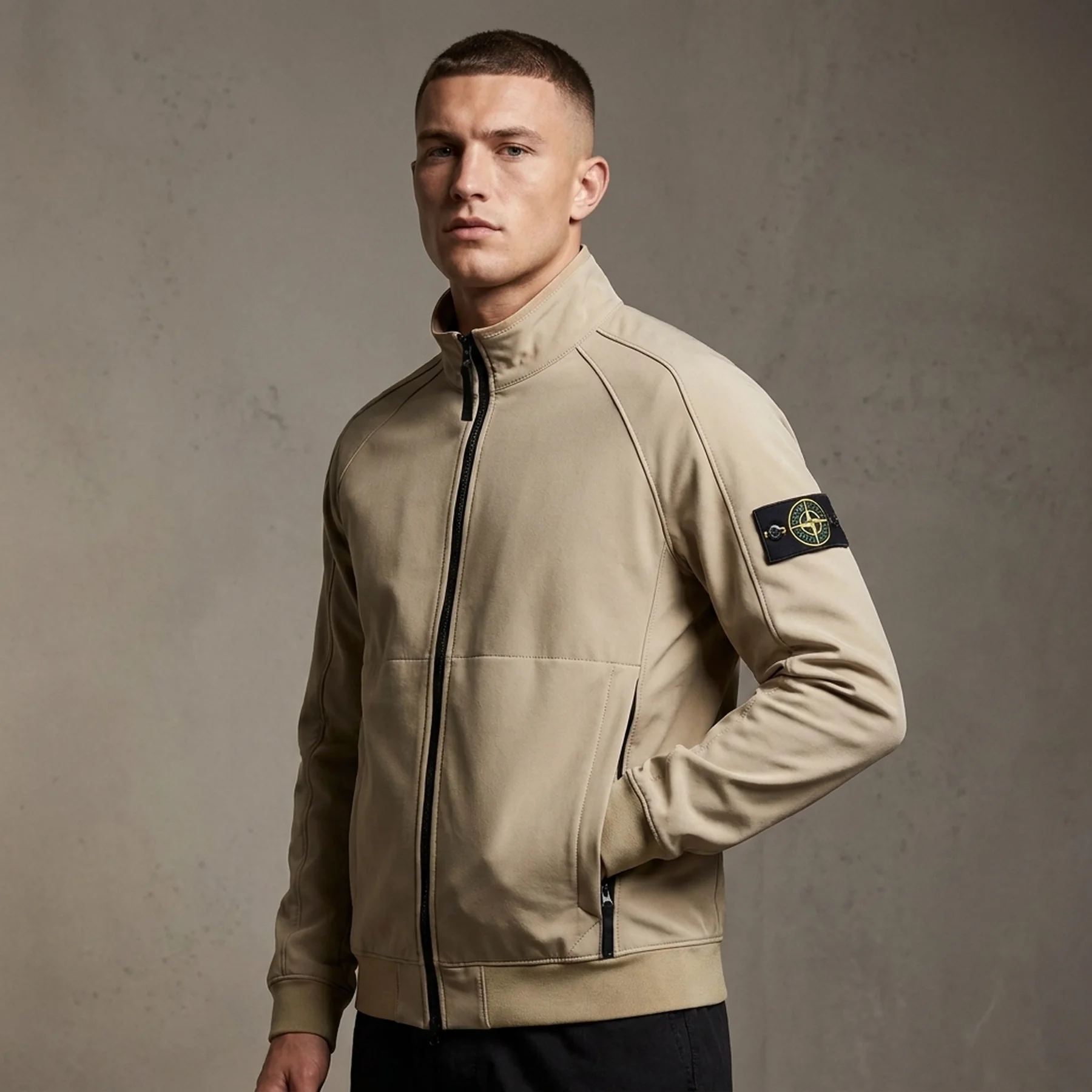 Куртка Stone Island 60753 Stretch Nylon Technical Fleece Blouson