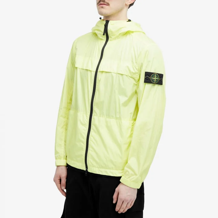 Куртка Stone Island Crinkle Reps Hooded Lemon