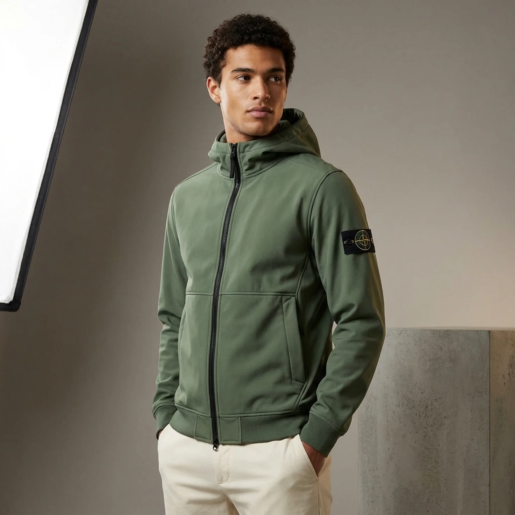 Куртка Stone Island (Green, Soft Shell)